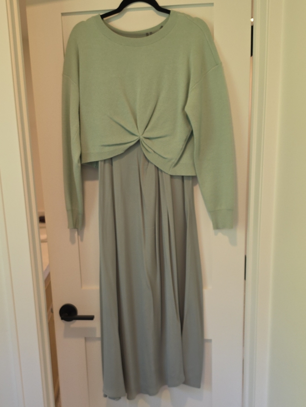 Anthropologie Twofer Dress Small Green